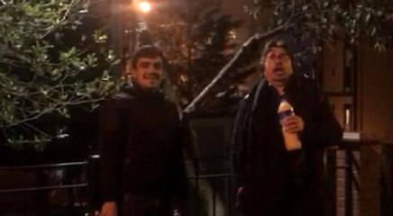 Opera sanatçısı satış yapan bozacıya eşlik ederse...