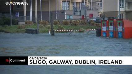 Sturmschäden in Irland: 14.000 Haushalte ohne Strom