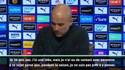 26e j. - Guardiola : "Nous devons nous renforcer cet été"