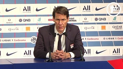 PSG-OL : les regrets de Rudi Garcia