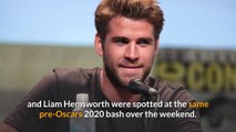 Miley Cyrus, Liam Hemsworth maintain their distance at pre-Oscars party