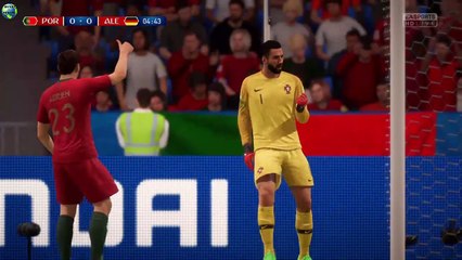 FIFA 18 PORTUGAL X ALEMANHA PS4
