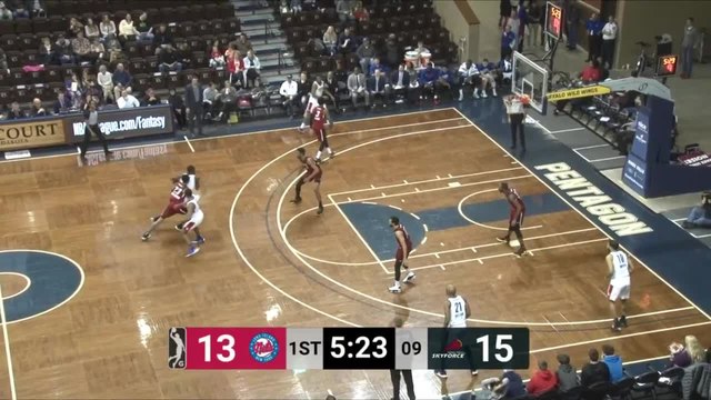 Tim Quarterman with 5 Steals vs. Long Island Nets