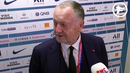 Jean-Michel Aulas s'étonne de l'arbitrage