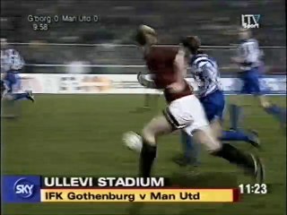 Gothenburg v Manchester Utd Champions League 23-11-1994