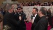 Mathieu Kassovitz et l'artiste JR sur le tapis rouge - Oscars 2020