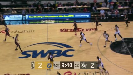 Luka Samanic (17 points) Highlights vs. Santa Cruz Warriors