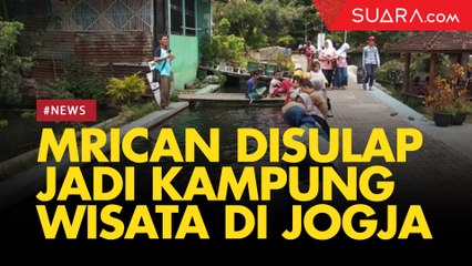 Dulunya Kumuh, Mrican Disulap Warga Jadi Kampung Wisata di Jogja