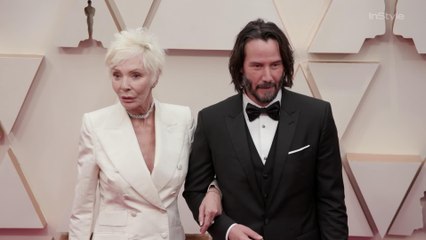 Keanu Reeves Oscars 2020 Red Carpet Arrival