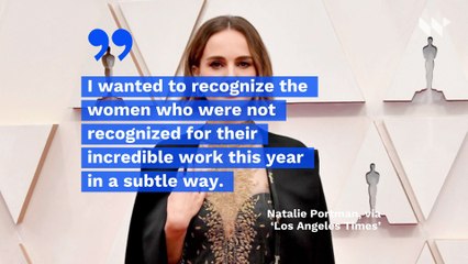 Natalie Portman Calls Out the Oscars for Snubbed Women Directors