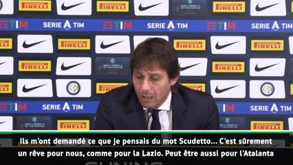 23e j. - Conte : "Le Scudetto est un rêve"