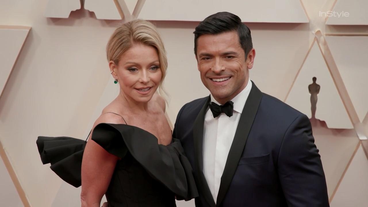 Kelly Ripa and Mark Consuelos Oscars 2020 Red Carpet Arrival