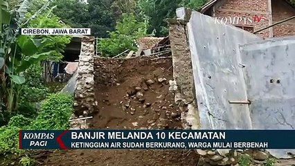 10 Kecamatan dan 15 Desa di Cirebon Ini Terendam Banjir