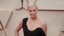 Charlize Theron Oscars 2020 Red Carpet Arrival
