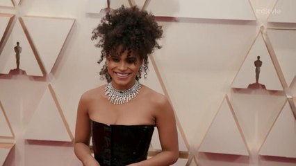 Zazie Beetz Oscars 2020 Red Carpet Arrival