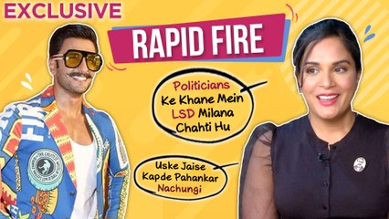 Richa Chadda's UNMISSABLE Rapid Fire-On Ranveer Singh, CAA & More | EXCLUSIVE INTERVIEW