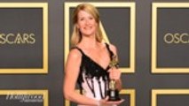 Laura Dern Gives Heartwarming Tribute to Parents During Oscars Acceptance Speech | THR News