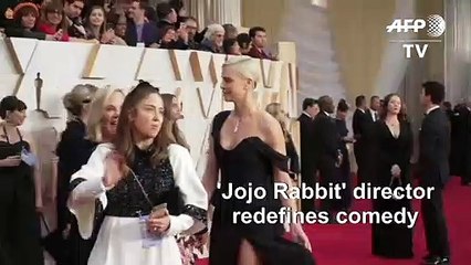 Taika Watiti on using comedy to 'fight bullies' in nominated film "Jojo Rabbit"