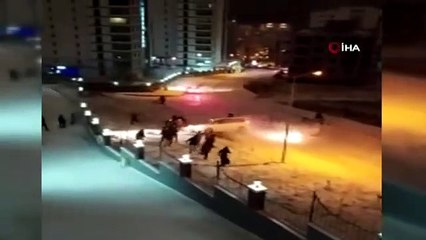 Karda feci kaza: Facianın eşiğinden dönüldü