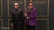 Elton John and Bernie Taupin Discuss Best Original Song Win for 'Rocketman' Backstage at Oscars 2020