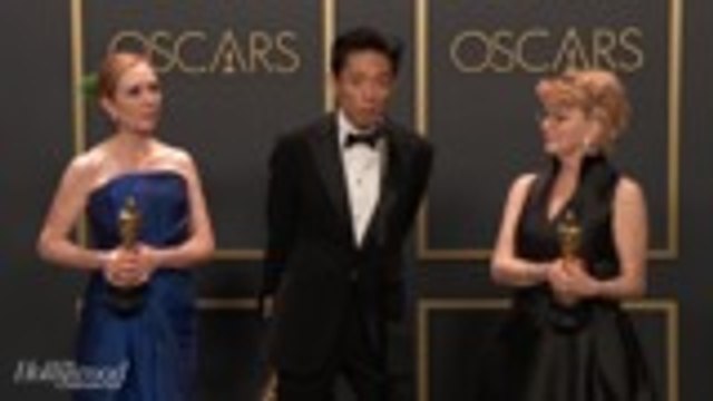 'Bombshell' Makeup and Hairstyling Team Discuss Win Backstage at Oscars 2020