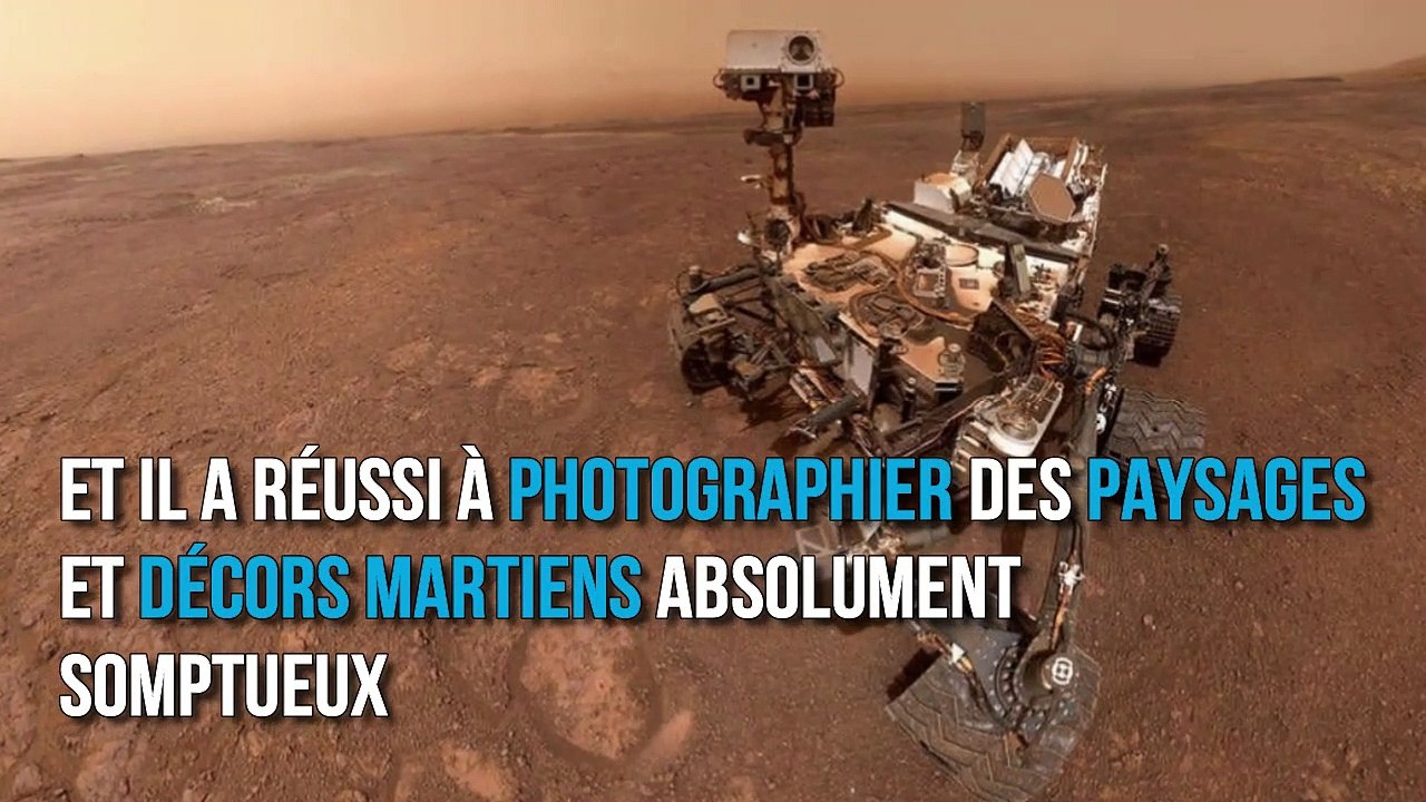 Après 7 ans sur Mars, voici les plus belles photos du robot ROVER CURIOSITY