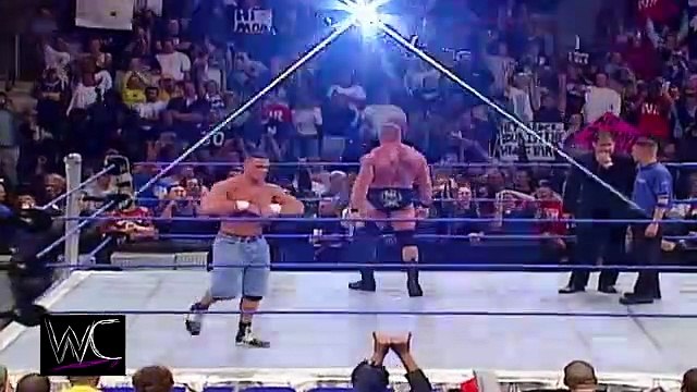 Brock Lesnar & John Cena Vs Kurt Angle & The Undertaker FULL MATCH HD