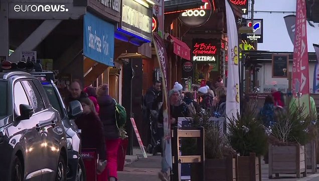 Siete británicos infectados con coronavirus en un chalet de los Alpes franceses