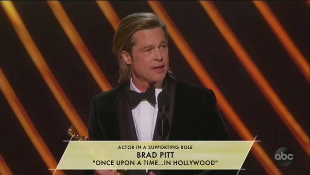 Brad Pitt Slams GOP, Senate at Oscars