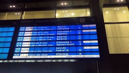 Orkantief "Sabine" legt Fernverkehr der Bahn lahm