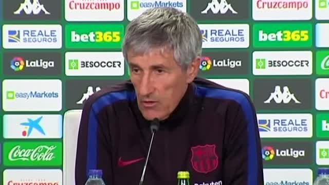 Victoria trabajada del Barça ante el Betis en el Benito Villamarín