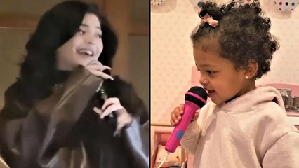 Kylie Jenner Makes Stormi Sing Rise and Shine