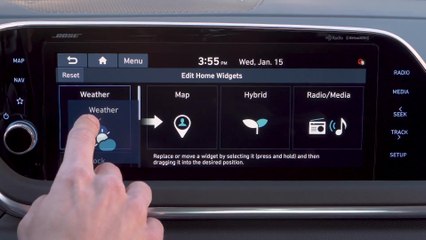 2020 Hyundai Sonata Hybrid Infotainment System