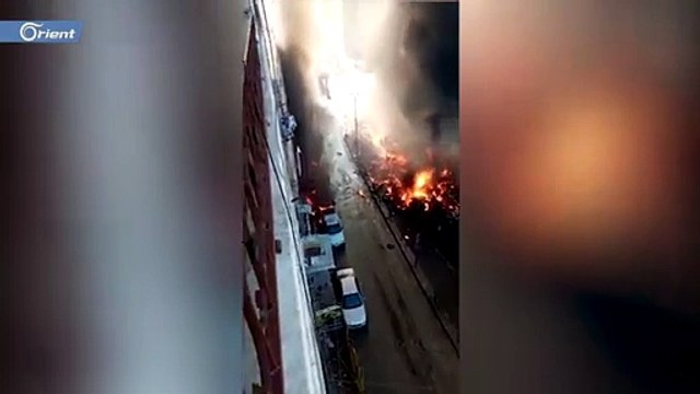 قتلى مدنيون بانفجار مفخخة على طريق راجو بمدينة عفرين