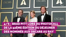 Oscars 2020 : Brad Pitt dédie son trophée à ses enfants dans un discours très émouvant