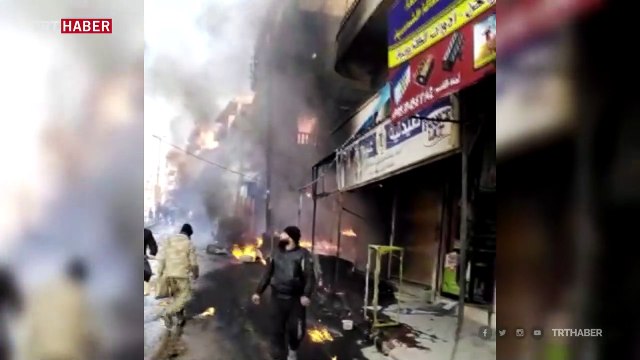 Afrin'de bombalı araç saldırısı: 9 ölü