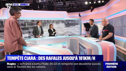 Tempête Ciara, des rafales jusqu'à 181 km/h - 10/02