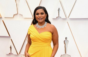 Mindy Kaling was 'thrown off by Brad Pitt's good looking-ness' at the Oscars