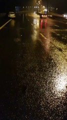 M62 crash Storm Ciara