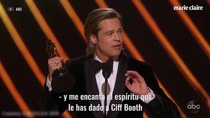 El discurso de Brad Pitt en los Oscar 2020
