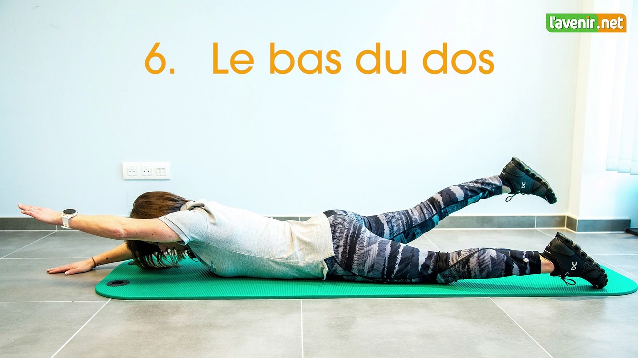 L'Avenir - Supplément jogging : Exercice 6 - Le bas du dos