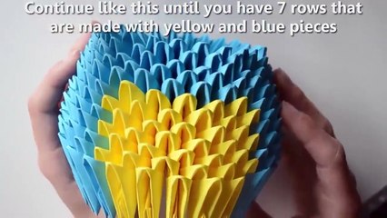 DIY paper crafts - How to make an origami Minion | DIY-handmande