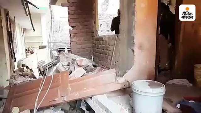 मकान में ब्लास्ट होने से 7 लोग घायल, महिला की हालत गंभीर; एसएसपी ने कहा- गैस लीकेज से हादसा हुआ