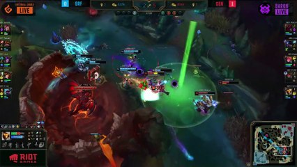 GEN vs GRF Highlights ALL GAMES   LCK Spring 2020 W1D4