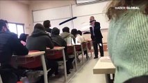 YTÜ'de öğrenciler pedofiliyi savunan profesörün dersini terk etti