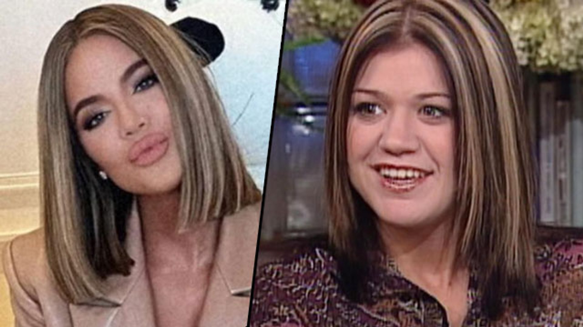 Khloe Kardashian Goes Bronde Like Kelly Clarkson Video Dailymotion