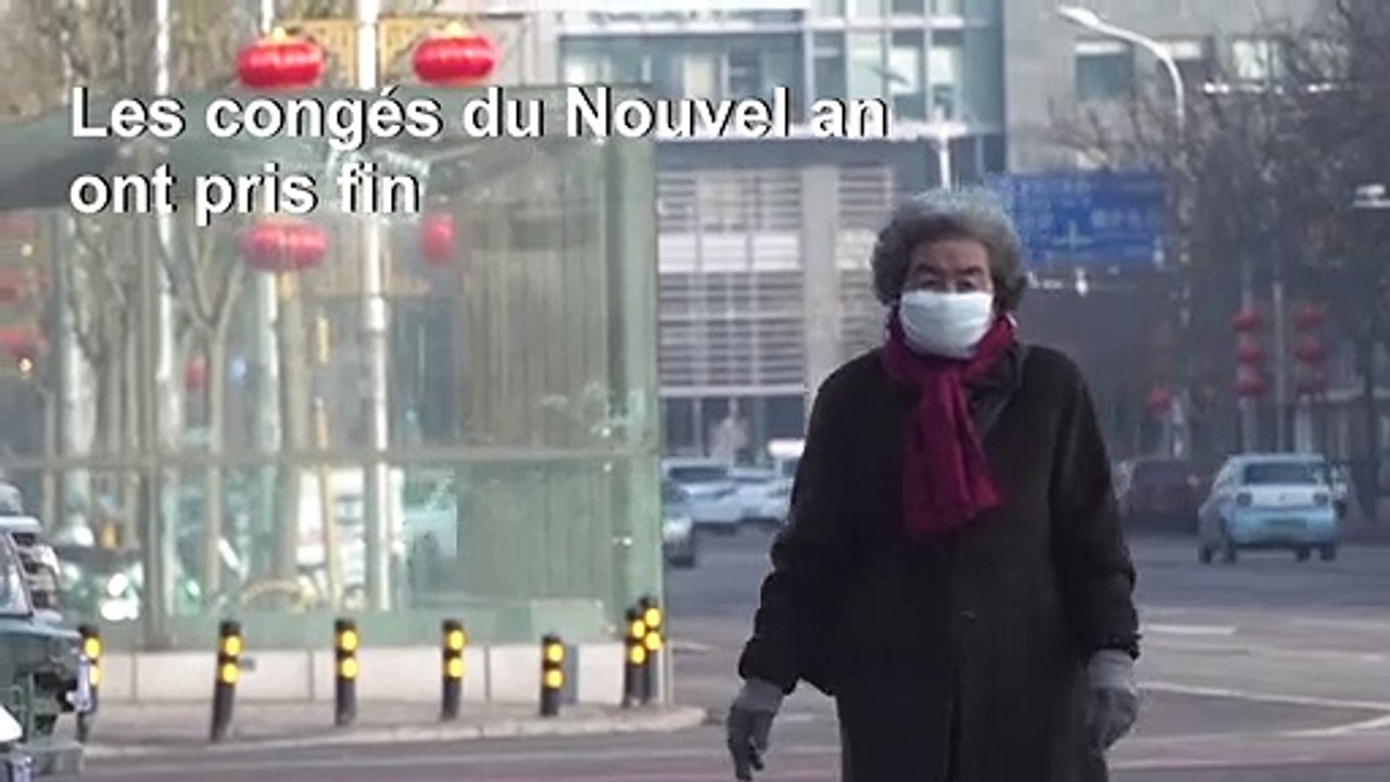 Virus: semblant de reprise du travail en Chine