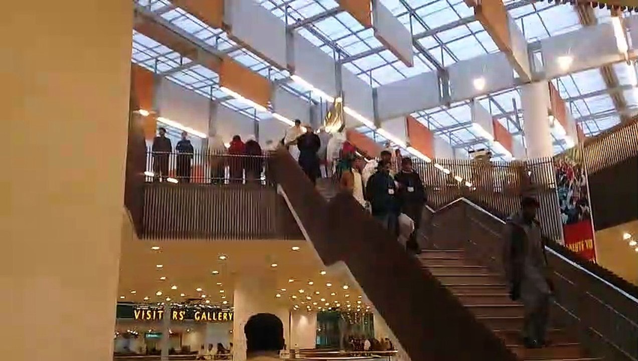 New islamabad international airport arrival video 4.