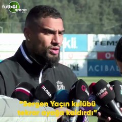 Boateng: "Sergen Yalçın kulübü ayağa kaldırdı"
