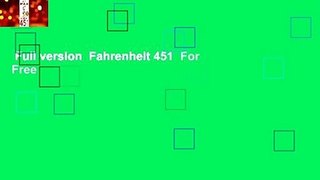 Full version  Fahrenheit 451  For Free